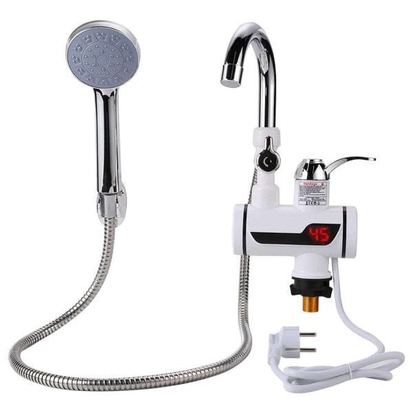 Electric Hot Water Heater Faucet Kitchen Instant Heating Tap Water (with Shower)