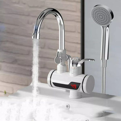 Electric Hot Water Heater Faucet Kitchen Instant Heating Tap Water (with Shower)