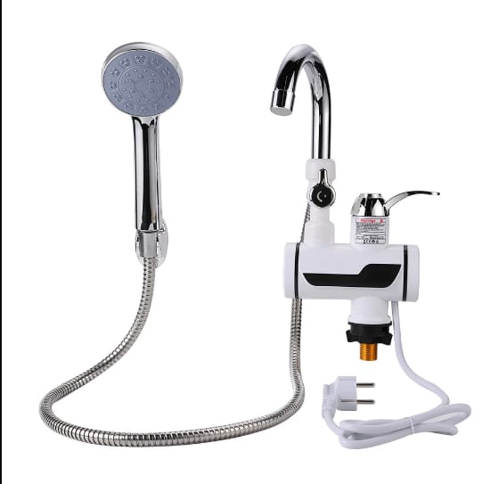 Electric Hot Water Heater Faucet Kitchen Instant Heating Tap Water (with Shower)